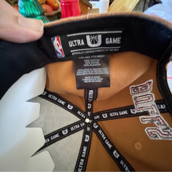 Chicago Bulls Ultra Game Adjustable OSFA HAT NWT - Picture 7 of 8